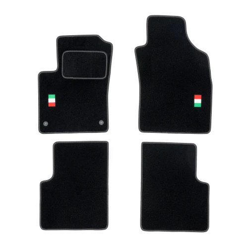 Dywaniki welurowe LOGO do Fiat Panda III od 2011