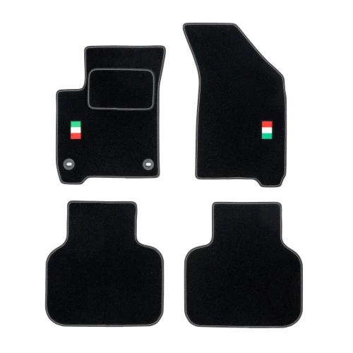 Dywaniki welurowe LOGO do Fiat Freemont 2011-2015