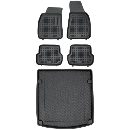 Dywaniki i mata zestaw komplet do Audi A4 2000-2006 (B6)