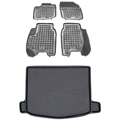 Dywaniki i mata zestaw komplet do Honda Civic 2011-2016 (IX)