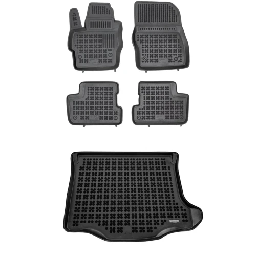 Dywaniki i mata gumowa zestaw komplet do Mazda 3 2003-2009 (I)