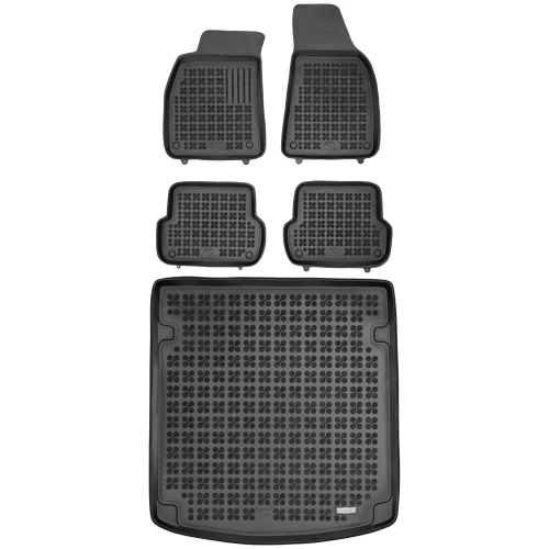 Dywaniki i mata gumowa zestaw komplet do Audi A4 2004-2008 (B7)