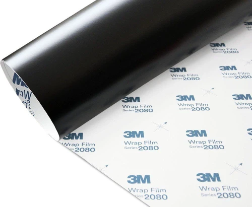 Folia Satynowy Czarny Mat do karoserii serii 2080