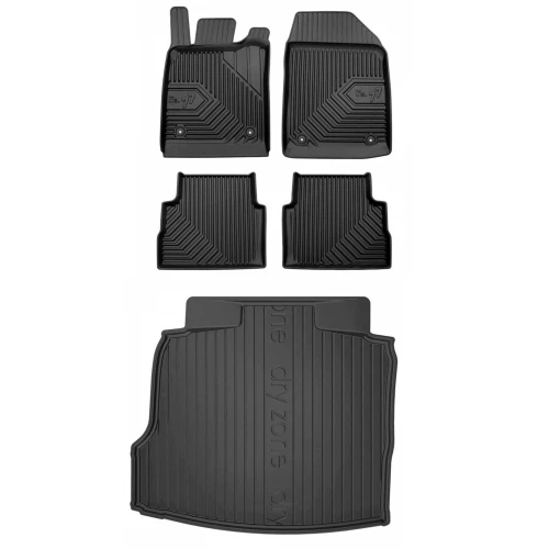 Dywaniki i mata zestaw komplet do Opel Vectra 2002-2008 (C)