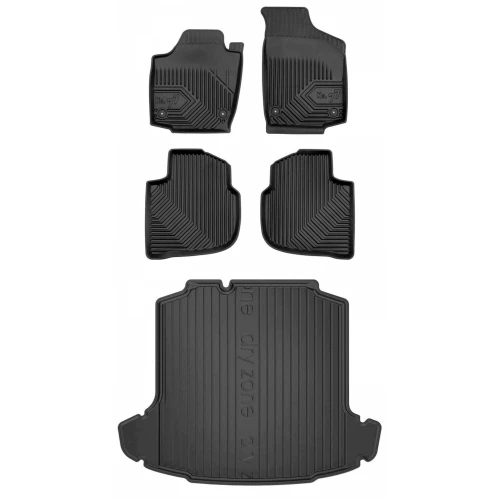 Dywaniki i mata zestaw komplet do Škoda Rapid 2012-2019