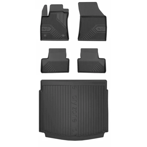 Dywaniki i mata zestaw komplet do Renault Megane 2016- (IV)