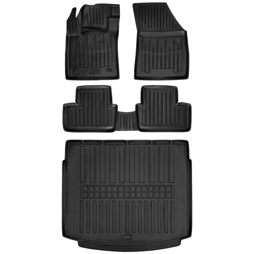 Dywaniki i mata gumowa do bagażnika zestaw 3D do Renault Megane IV (od 2015) kombi