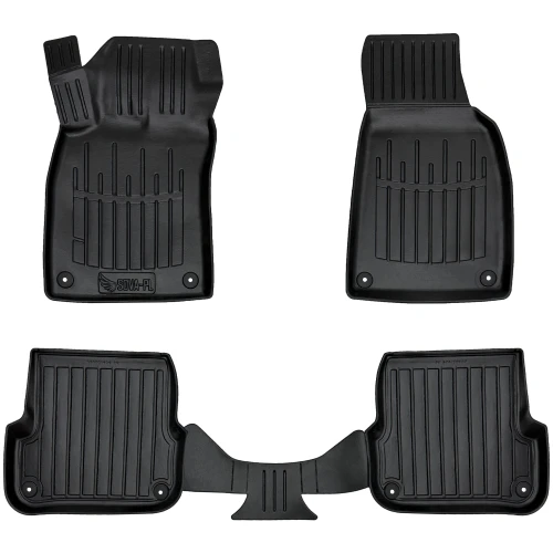 Dywaniki gumowe 3D korytka Audi A6 C6 (2008-2011) kombi, sedan po liftingu