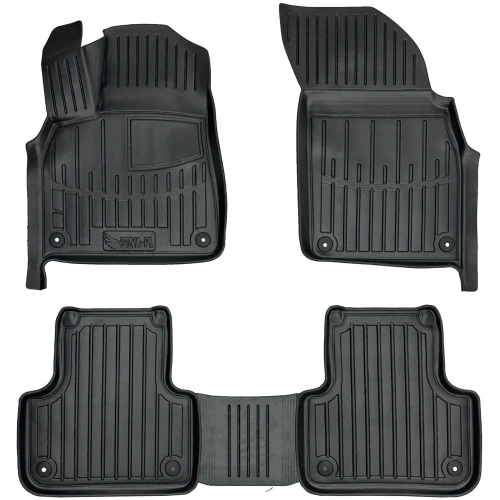 Dywaniki gumowe 3D korytka Audi Q8 (od 2018) suv