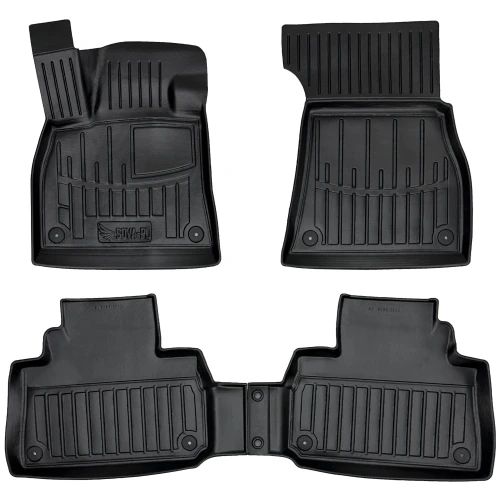 Dywaniki gumowe 3D korytka Audi Q8 e-tron Sportback (od 2022) suv