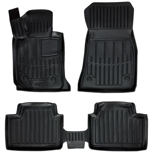 Dywaniki gumowe 3D korytka BMW Seria 3 G20 (od 2018) sedan z wyjątkiem pakiet M-SPORT