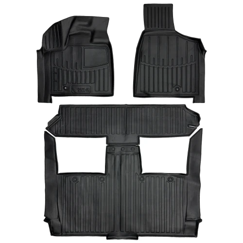Dywaniki gumowe 3D korytka Chrysler Grand Voyager V RT (2008-2011) suv