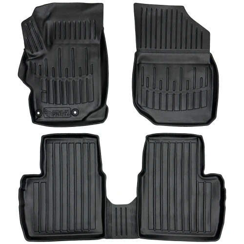 Dywaniki gumowe 3D korytka Citroen C-Elysse (2012-2021) mpv