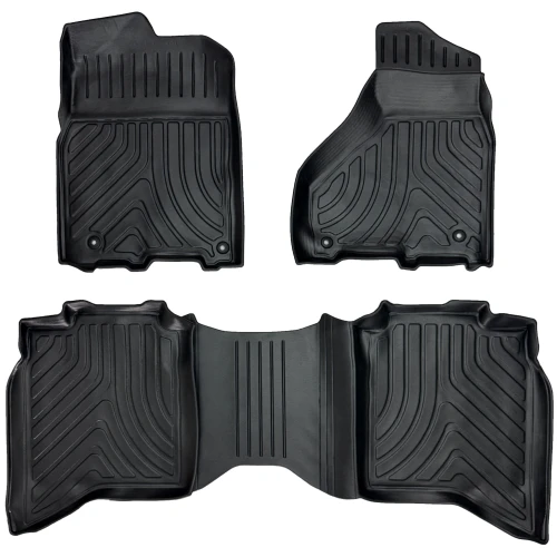 Dywaniki gumowe 3D korytka Dodge RAM 1500 Crew cab (2009-2018) hatchback