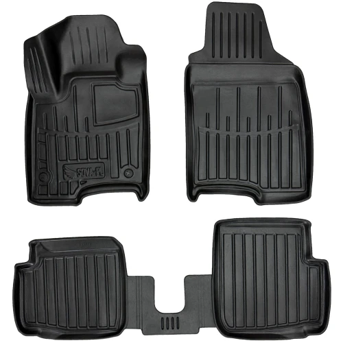 Dywaniki gumowe 3D korytka Fiat Panda ІІІ 312/319 (2012-2024) hatchback