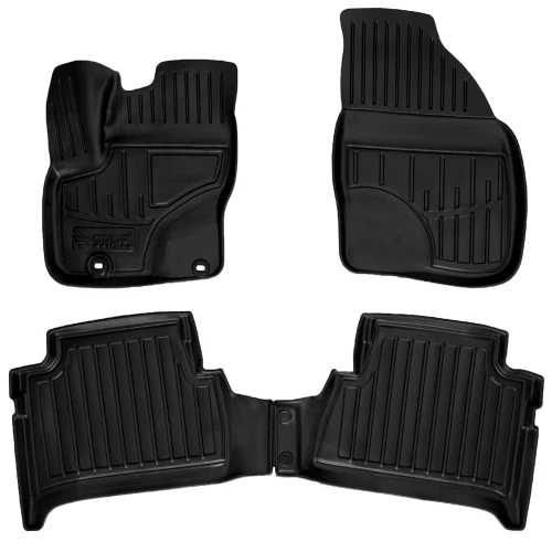 Dywaniki gumowe 3D korytka Ford C-Max I (2003-2010) minivan