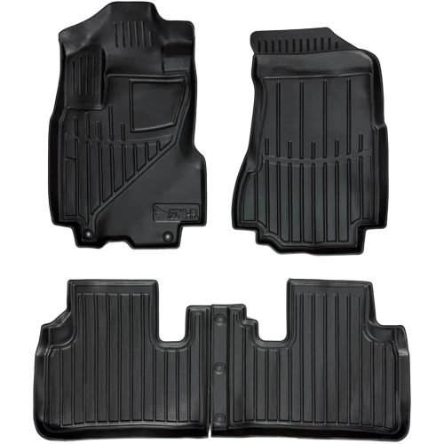 Dywaniki gumowe 3D korytka Honda CR-V II (2001-2006) suv