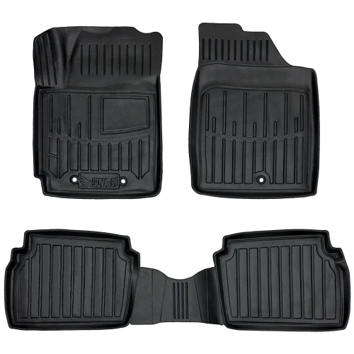 Dywaniki gumowe 3D korytka Hyundai i10 I PA (2007-2013) hatchback