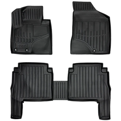 Dywaniki gumowe 3D korytka Hyundai Santa Fe II CM (2010-2012) suv po liftingu