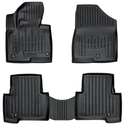 Dywaniki gumowe 3D korytka Hyundai Santa Fe III DM (2012-2018) suv