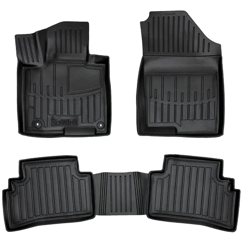 Dywaniki gumowe 3D korytka Hyundai Tucson IV NX4 (od 2020) suv z wyjątkiem Hybrid (HEV) oraz Plug-in Hybrid (PHEV)