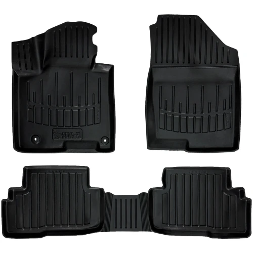 Dywaniki gumowe 3D korytka Hyundai Tucson IV NX4 hybrid (od 2020) suv Hybrid (HEV), Plug-in Hybrid (PHEV)