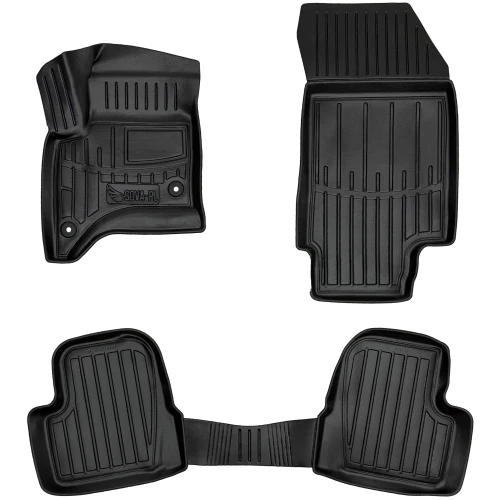 Dywaniki gumowe 3D korytka Jeep Avenger (od 2023) suv wersja Hybrid