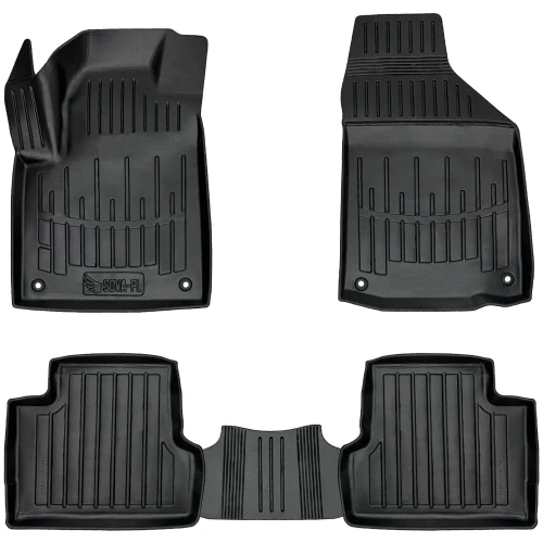 Dywaniki gumowe 3D korytka Jeep Cherokee KL (2013-2022) suv