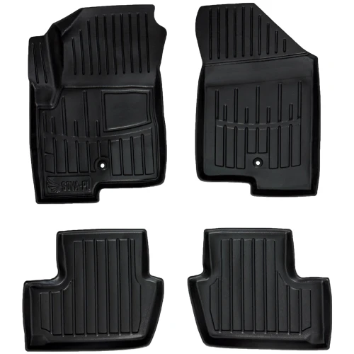 Dywaniki gumowe 3D korytka Jeep Compass І (2006-2016) suv jeden stoper po stronie kierowcy