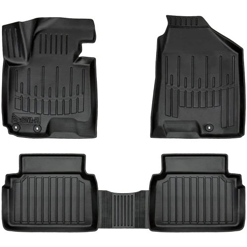 Dywaniki gumowe 3D korytka Kia Sportage III SL (2010-2015) suv