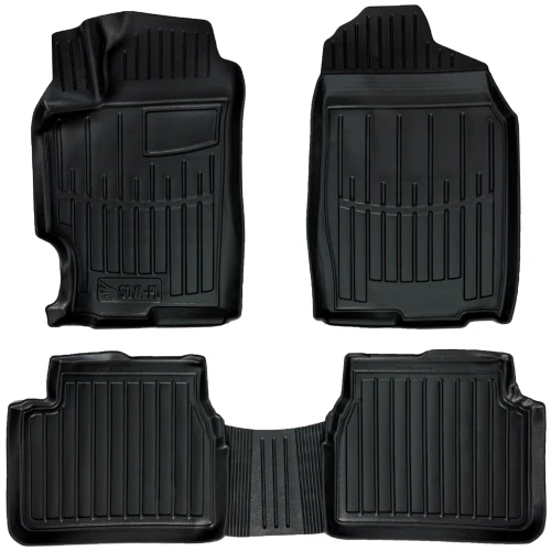 Dywaniki gumowe 3D korytka Mazda 6 I GG/GY (2002-2008) kombi, sedan, liftback