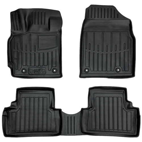 Dywaniki gumowe 3D korytka Mazda CX-7 (2006-2012) suv z napędem 2x4 (2WD)
