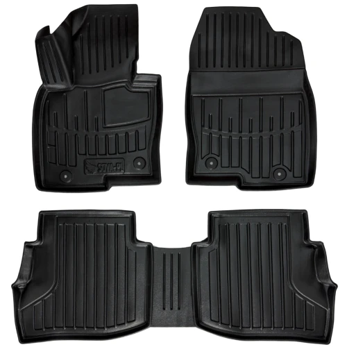 Dywaniki gumowe 3D korytka Mazda CX-9 TC (od 2016) suv 1 i 2 rząd