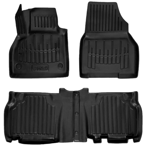 Dywaniki gumowe 3D korytka Mercedes Citan I W415 (2012-2021) van