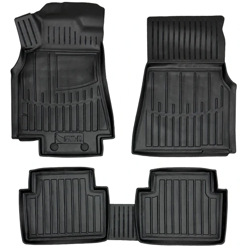 Dywaniki gumowe 3D korytka Mercedes Klasa A II W169 (2004-2012) hatchback