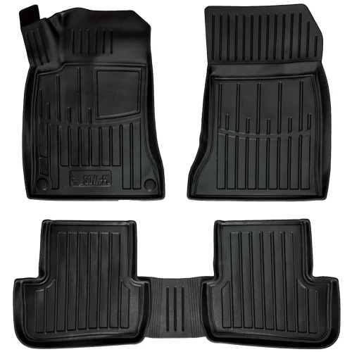 Dywaniki gumowe 3D korytka Mercedes Klasa A III W176 (2012-2018) hatchback
