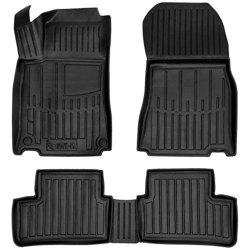 Dywaniki gumowe 3D korytka Mercedes Klasa A IV W177 (od 2018) sedan, hatchback