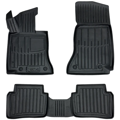 Dywaniki gumowe 3D korytka Mercedes Klasa C V W206 (od 2021) kombi, sedan