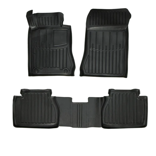 Dywaniki gumowe 3D korytka Mercedes Klasa E II W210 (1995-2003) kombi, sedan z napędem 2x4 (2WD)
