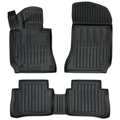 Dywaniki gumowe 3D korytka Mercedes Klasa E IV W212 (2009-2016) kombi, sedan