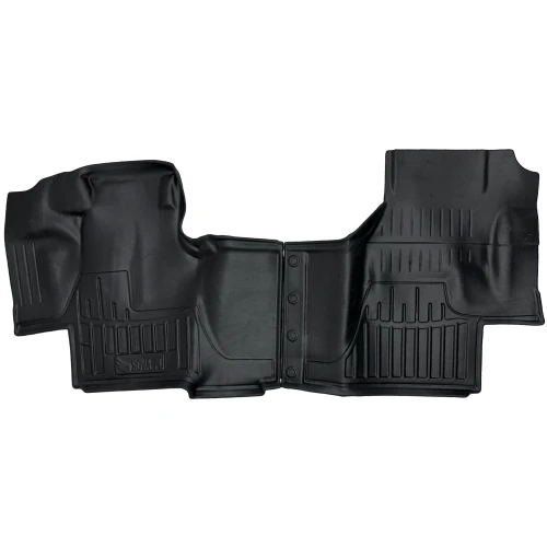 Dywaniki gumowe 3D korytka Mercedes Sprinter I W901-905 (1995-2006) van wersja 3 osobowa (1+2)