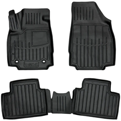 Dywaniki gumowe 3D korytka MG 3 (od 2024) hatchback wersja Hybrid+ (HEV)