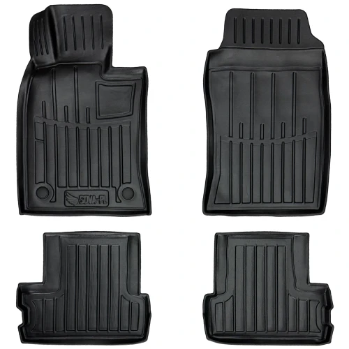Dywaniki gumowe 3D korytka Mini Cooper I R50 (2001-2006) hatchback