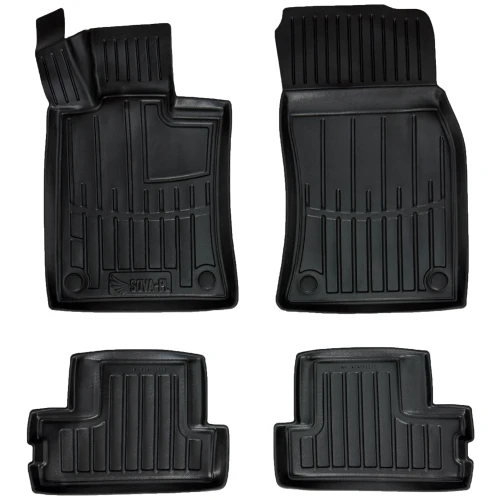 Dywaniki gumowe 3D korytka Mini Cooper II R56 (2006-2014) hatchback