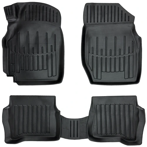 Dywaniki gumowe 3D korytka Nissan Almera Classic (2006-2011) sedan