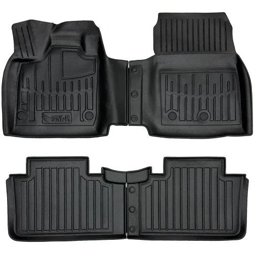 Dywaniki gumowe 3D korytka Nissan Ariya FE0 (od 2022) suv wersja Electric (BEV)