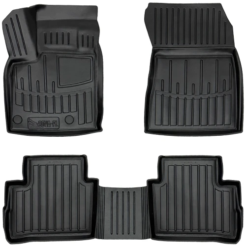 Dywaniki gumowe 3D korytka Nissan Qashqai III J12 (od 2021) suv z wyjątkiem wersji e-power