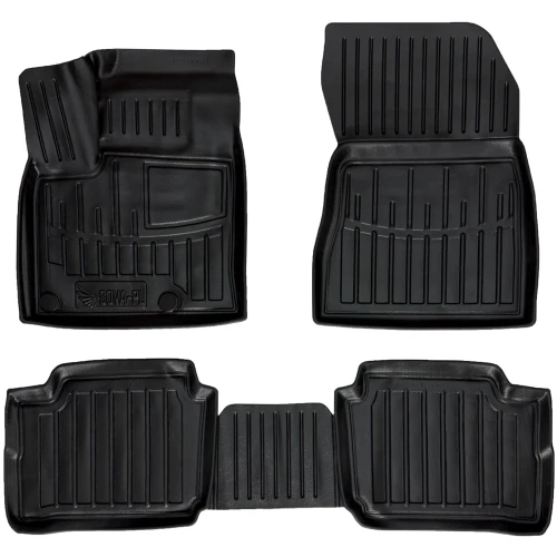 Dywaniki gumowe 3D korytka Nissan Qashqai III J12 e-power (od 2021) suv wersja e-power