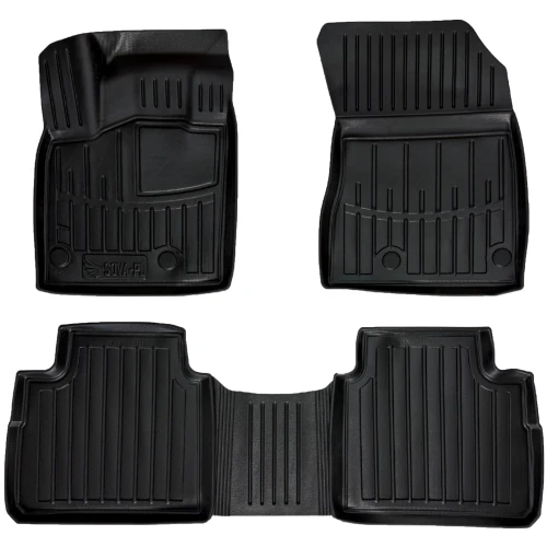 Dywaniki gumowe 3D korytka Nissan Rogue III T33 (od 2021) suv