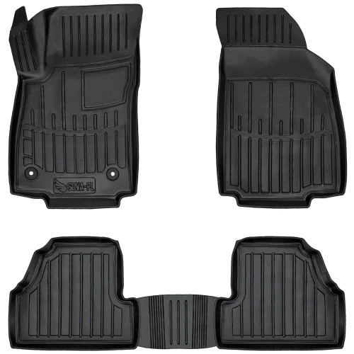 Dywaniki gumowe 3D korytka Opel Mokka A (2012-2020) suv